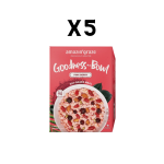 Amazin' Graze Pink Berry Instant Oat Bowl 40g × 6 × 5 Packs