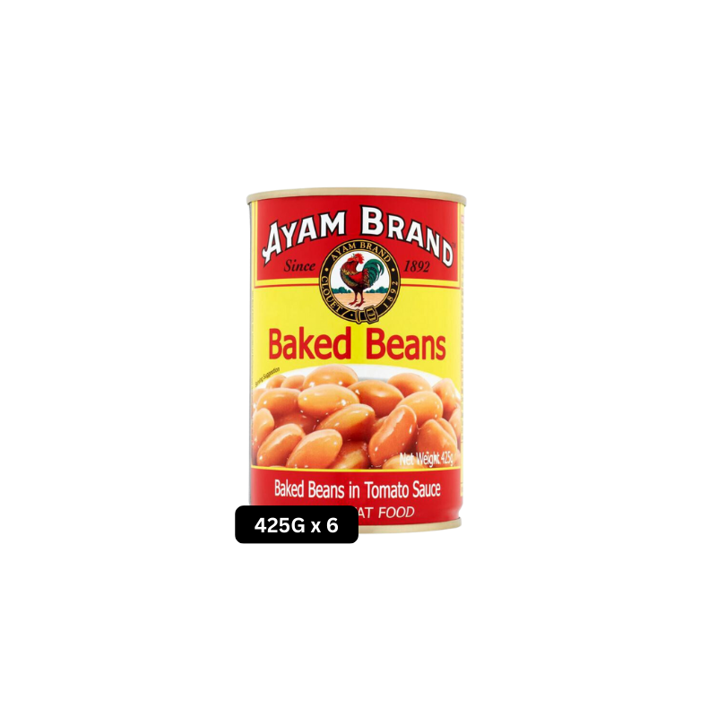 CSYM-04.png Ayam Brand Baked Beans 425g × 6 Cans - Image 1