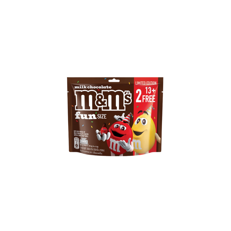 CSYM-09.png M&M's Fun Size Milk Chocolate 13.5g × 15 - Image 1