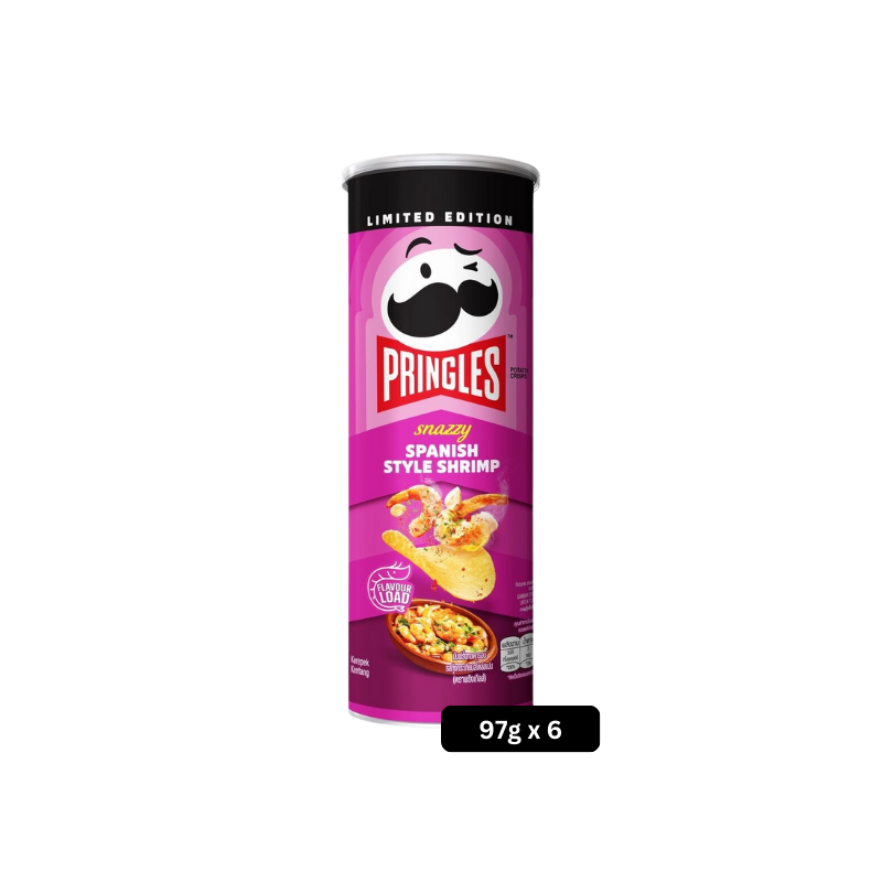 CSYM-15.png Pringles Spanish-Style Shrimp Snack 97g × 6 Cans - Image 1